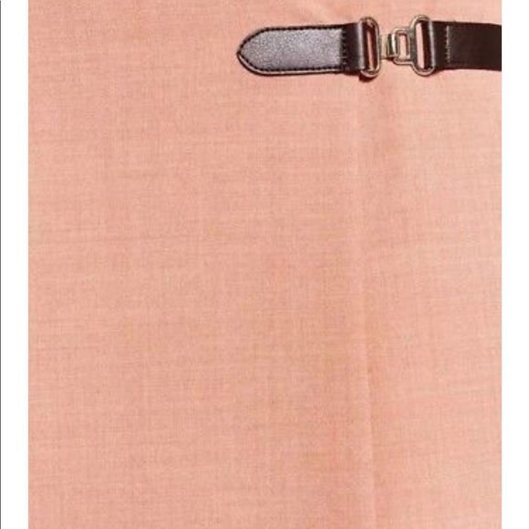 NWT Zara Pink Accordion Box Pleated Midi Skirt - Picture 5 of 8